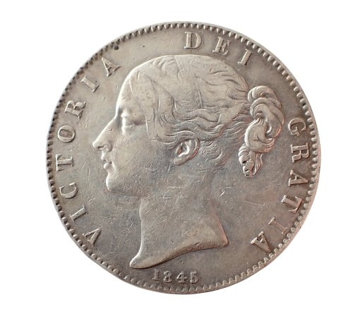 Victoria Crown 1845 Cinquefoil Stops