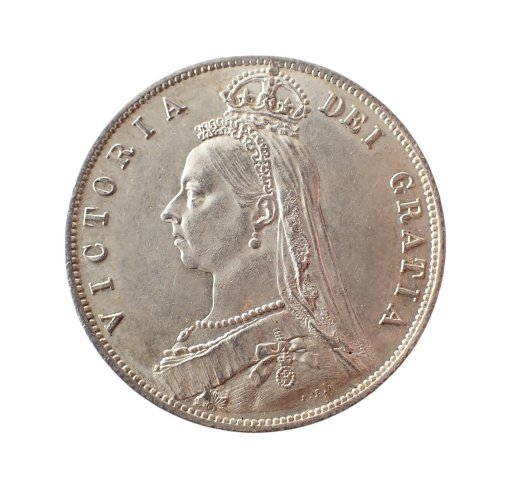 Victoria Halfcrown 1887 Jubilee Head