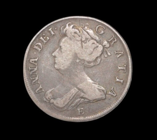 Anne Halfcrown 1707 E SEXTO - Image 3