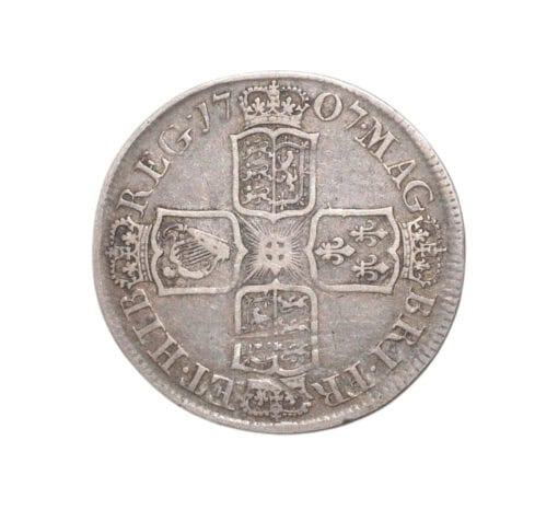 Anne Halfcrown 1707 E SEXTO - Image 2