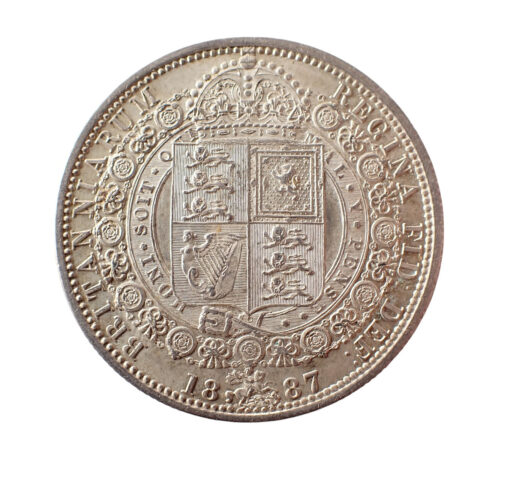 Victoria Halfcrown 1887 Jubilee Head