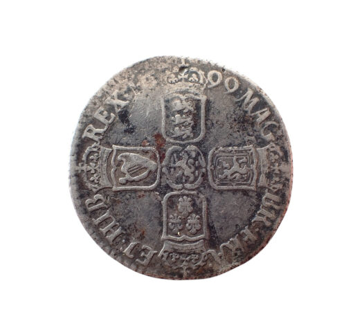 William III Shilling 1699 Fifth Draped Bust - Image 2