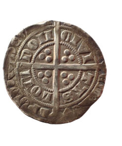 Alternative view of Edward III Groat Fourth Coinage Pre-treaty Period 1351-61