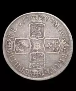 Anne Halfcrown 1707 E SEXTO