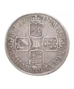 Anne Halfcrown 1707 E SEXTO