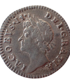 Alternative view of James II Fourpence 1686