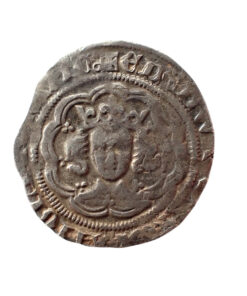 Edward III Halfgroat 4th Coinage Pre-treaty period Error