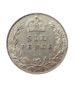 Edward VII Sixpence 1910