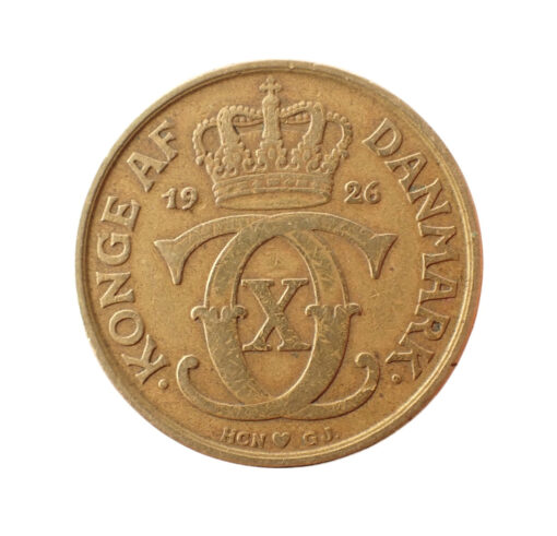 Denmark Christian X 1926 2 Kroner - Image 2