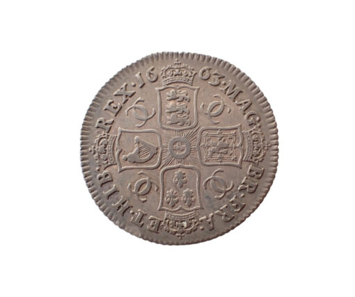 Charles II Shilling 1663 First Bust