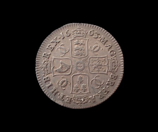 Charles II Shilling 1663 First Bust