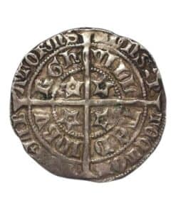 Scotland David II AR Groat Edinburgh, - Image 4