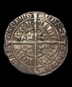 Scotland David II AR Groat Edinburgh, - Image 3