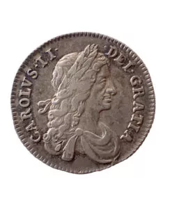 Charles II Shilling 1663 First Bust