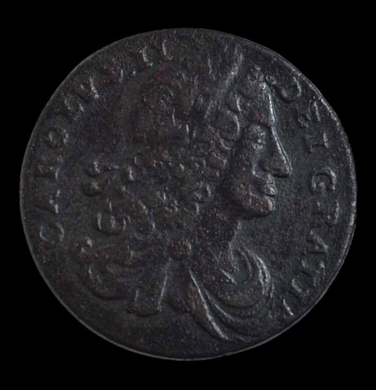 Ireland Charles II Halfpenny 1683 – rare