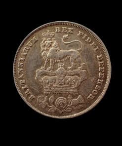 George IV 2nd portrait; 3rd reverse Shilling 1826