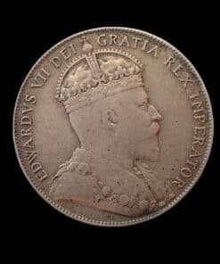 Newfoundland Edward VII Silver 50 Cents 1909 - Image 3