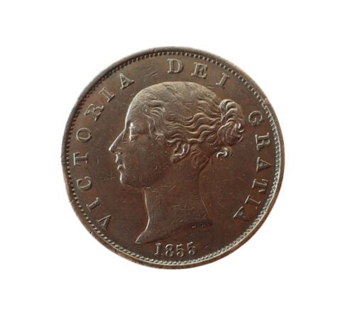 Victoria Halfpenny 1855