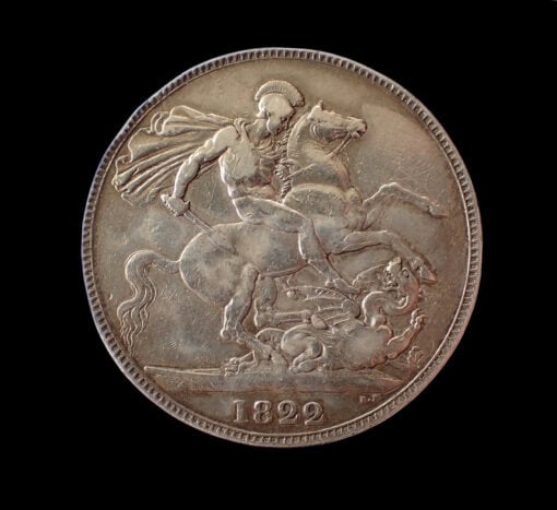George IV Crown 1822 Tertio - Image 3