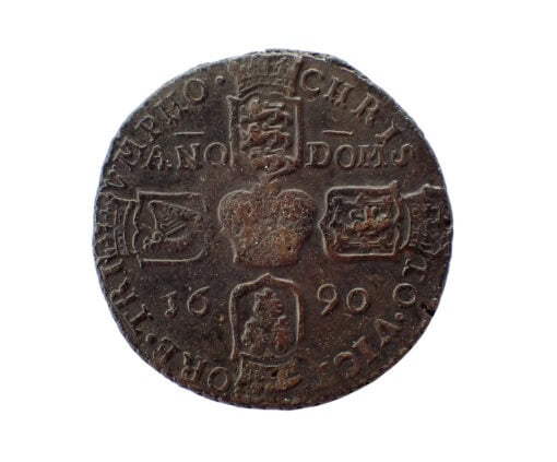 Ireland James II 'Gunmoney' Crown 1690 - Image 4