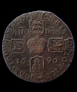 Ireland James II 'Gunmoney' Crown 1690 - Image 3
