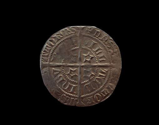 Scotland David II AR Groat Edinburgh - Image 3