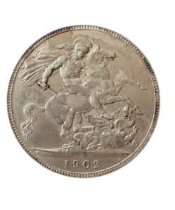 Alternative view of Edward VII Crown 1902 Matt