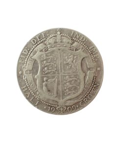 Alternative view of Edward VII Halfcrown 1909