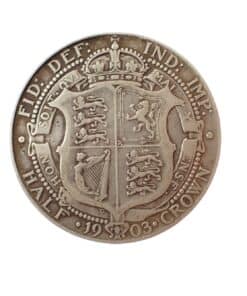Alternative view of Edward VII Halfcrown 1903 (Key Date)