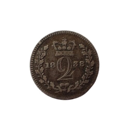 Victoria Maundy Twopence 1838 - Image 2