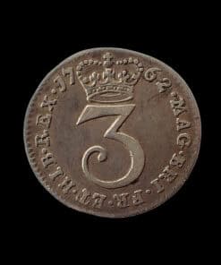 George III Maundy Threepence 1762