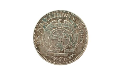 South Africa Two and a Half Shillings (Halfcrown) Kruger 1896 - Image 2