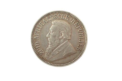 South Africa Two and a Half Shillings (Halfcrown) Kruger 1896 - Image 4