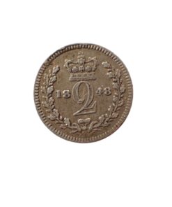 Victoria Maundy Twopence 1848 - Image 3