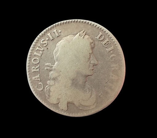 Charles II Halfcrown 1670 3rd bust