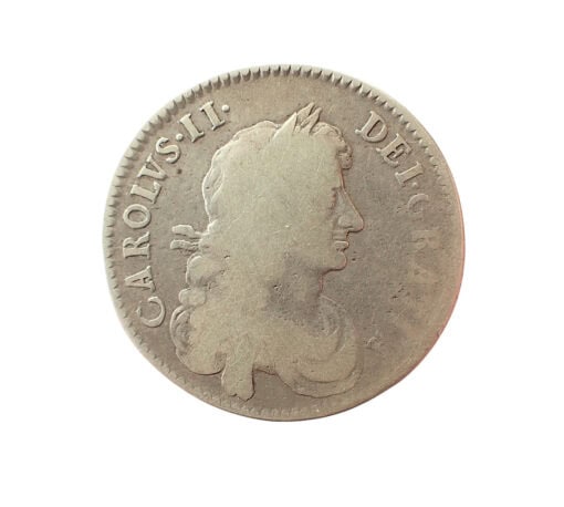 Charles II Halfcrown 1670 3rd bust - Image 2