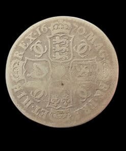 Charles II Halfcrown 1670 3rd bust - Image 3