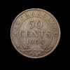 Newfoundland Edward VII Silver 50 Cents 1909