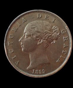 Victoria Halfpenny 1855