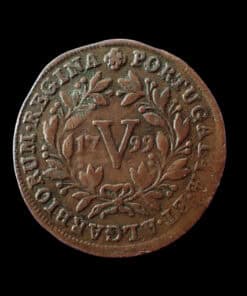 Portugal Maria I 5 Reis 1799 - low mintage date