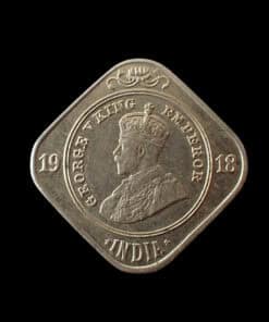 India George V 2 Annas 1918