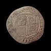 James I Shilling Second coinage, fourth bust (1604-1619) Mintmark grapes (1607)
