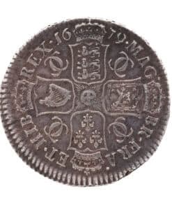 Charles II (1662-1685) Halfcrown 1679 forth bust Primo - Image 3