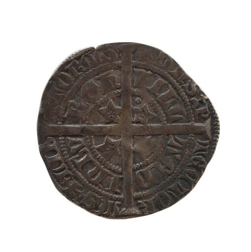 Scotland David II (1357 - 67) Groat, second coinage, Class D Edinburgh - Image 4