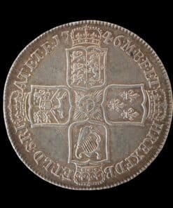 George II Halfcrown 1746 LIMA
