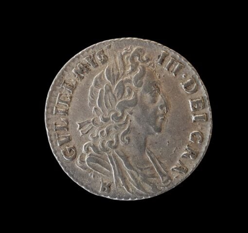 William III 3rd bust Sixpence 1697 Bristol (or is it! - see below for details of this possibly unique Error Coin)