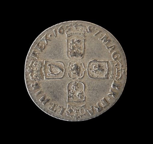 William III 3rd bust Sixpence 1697 Bristol (or is it! - see below for details of this possibly unique Error Coin) - Image 3