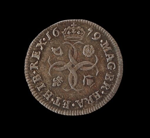 Charles II 1679 Maundy Fourpence - Image 3