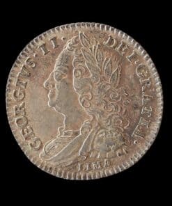 George II Sixpence 1746 LIMA