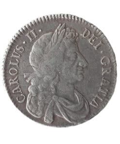 Charles II (1662-1685) Halfcrown 1679 forth bust Primo - Image 4